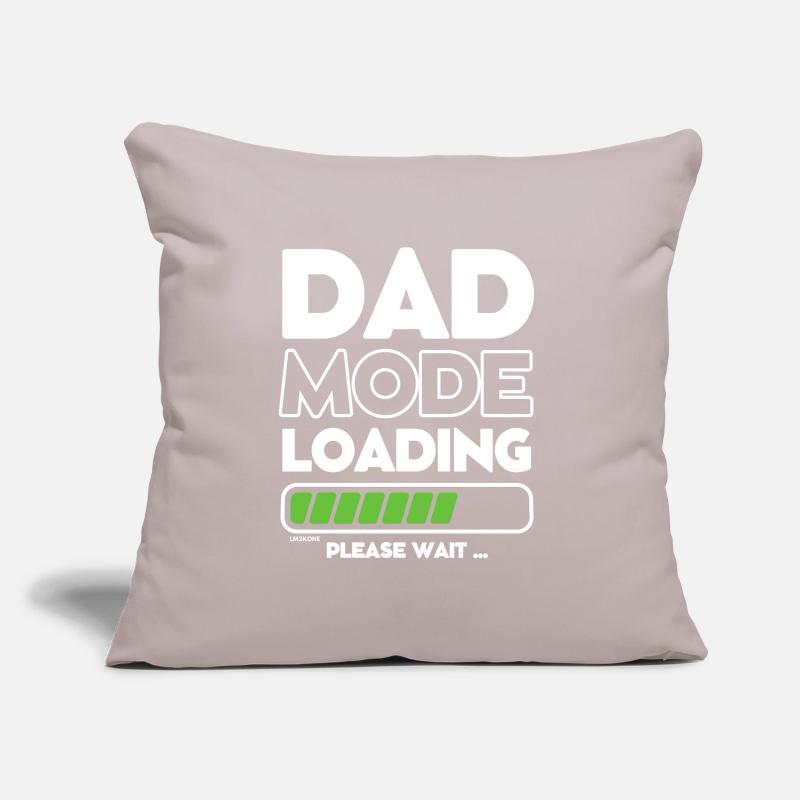 Loading soon daddy -DAD mode loading Sofa pillow with filling 45cm x 45cm