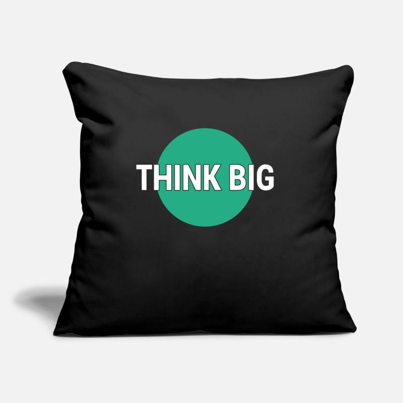 Think big think big Sofa pillow with filling 45cm x 45cm