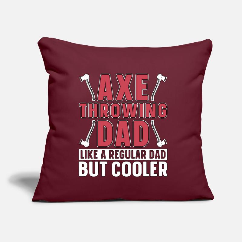 Axe Throwing Dad Like A Regular Dad Woodworker Sofa pillow with filling 45cm x 45cm
