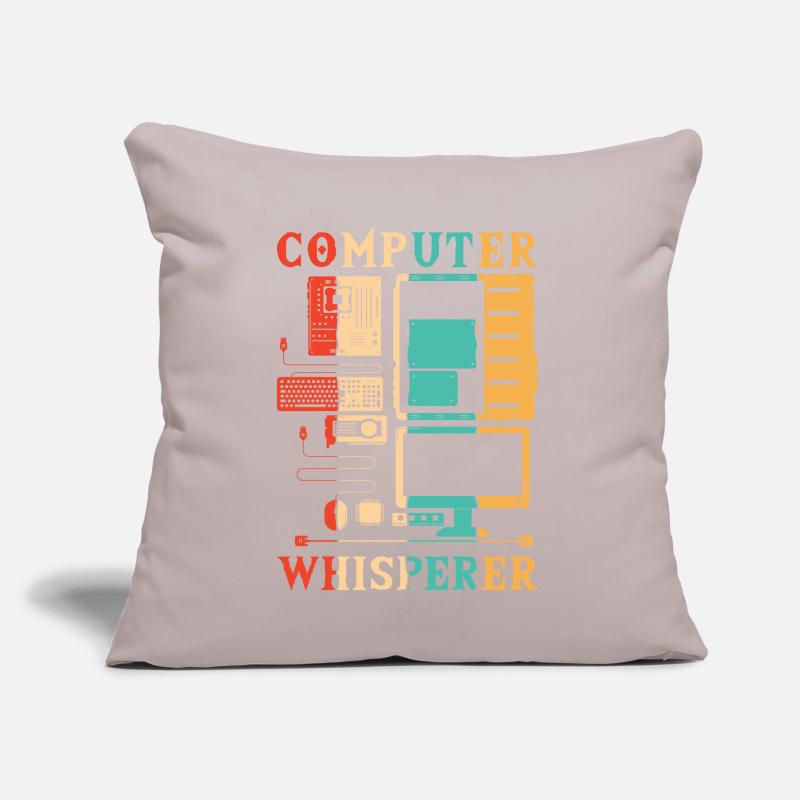 Computer Whisperer IT Operations Computer Scientist Sofa pillow with filling 45cm x 45cm
