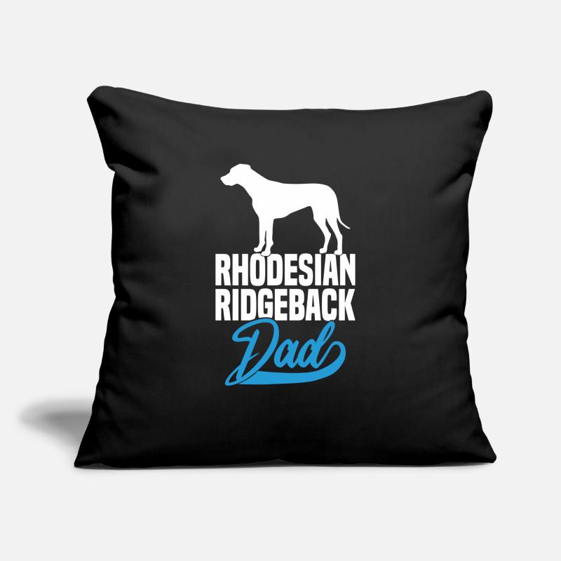 Rhodesian Ridgeback Dad Sofakissen mit Füllung 45 x 45 cm