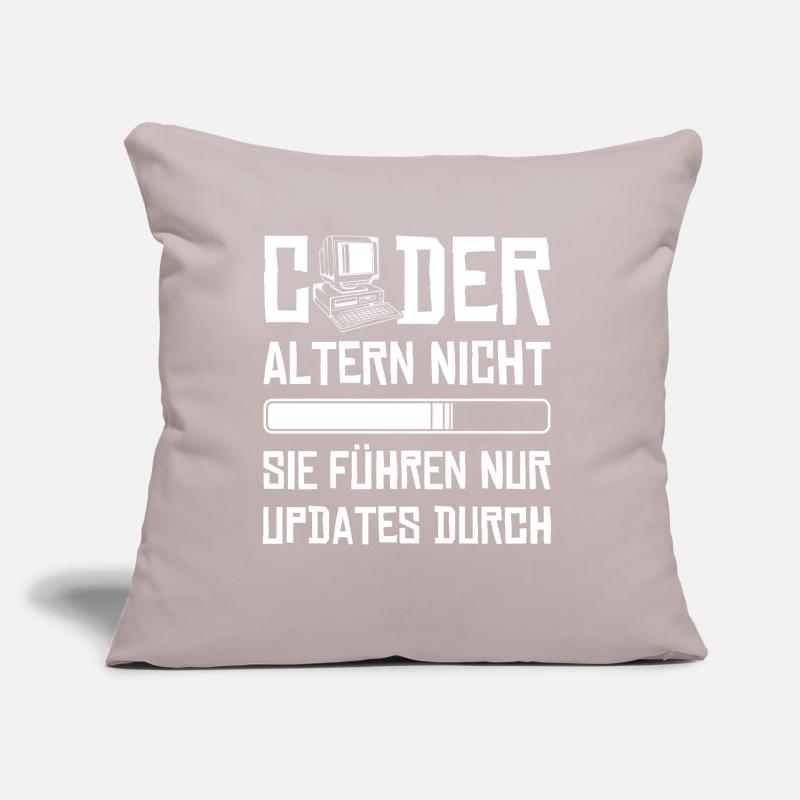 Coder Altern Nicht Developer Softwareingenieur Sofakissen mit Füllung 45 x 45 cm