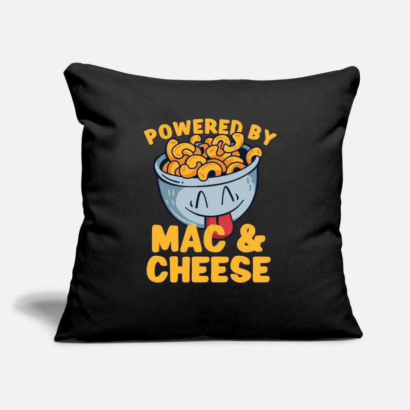 MAC AND CHEESE GIFT: powered by mac & cheese Sofakissen mit Füllung 45 x 45 cm