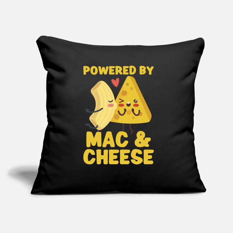 MAC AND CHEESE GIFT: powered by mac & cheese Sofakissen mit Füllung 45 x 45 cm