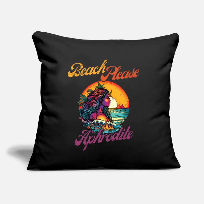 Beach Please - Aphrodite Coussin et housse de 45 x 45 cm
