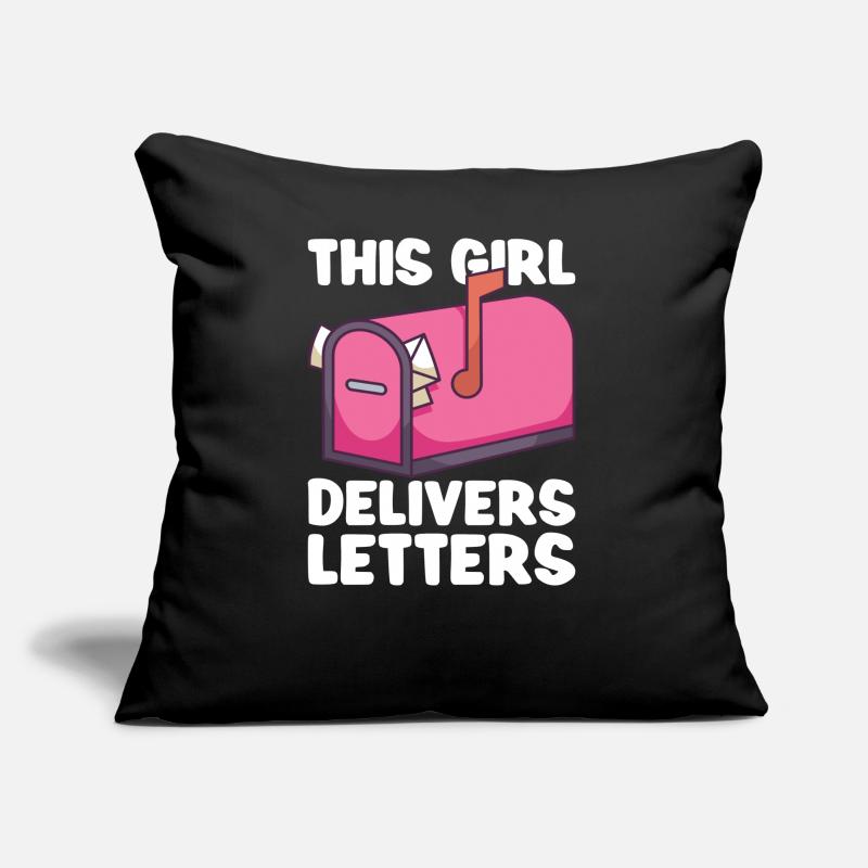 Commis des postes Postlady Postman Post Office Coussin et housse de 45 x 45 cm