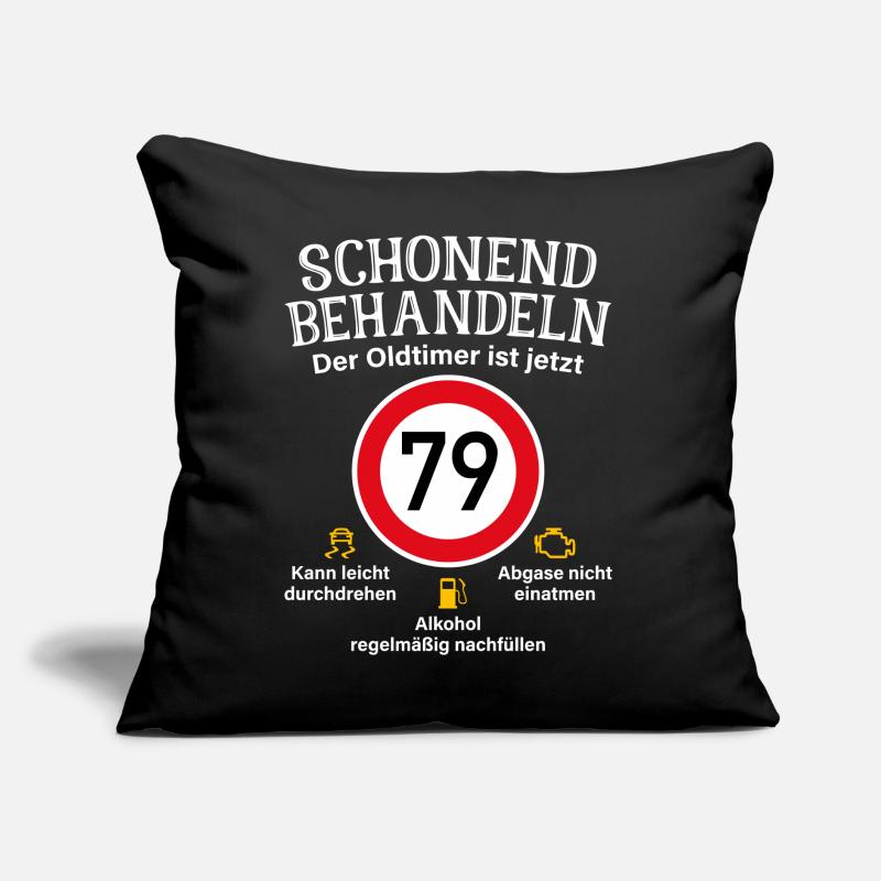79. Geburtstag Schonend Behandeln Oldtimer Ist 79 Sofakissen mit Füllung 45 x 45 cm