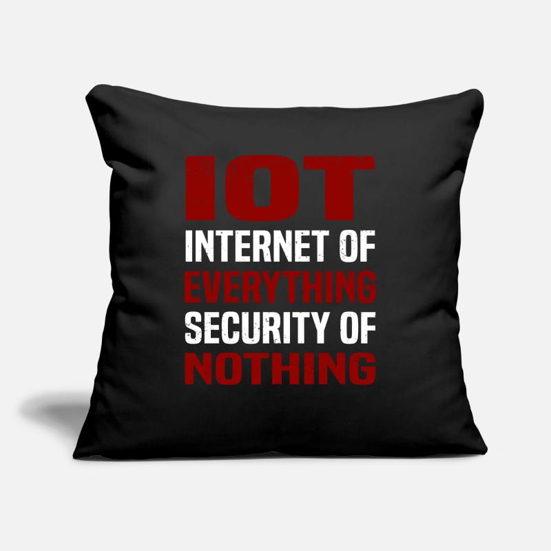 Internet des objets Programmeur IOT Admin IT Coussin et housse de 45 x 45 cm