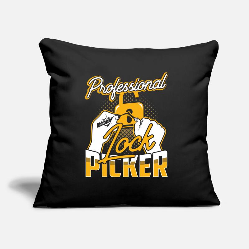 Professional Lock Cracker Lock Picker Cracking Coussin et housse de 45 x 45 cm