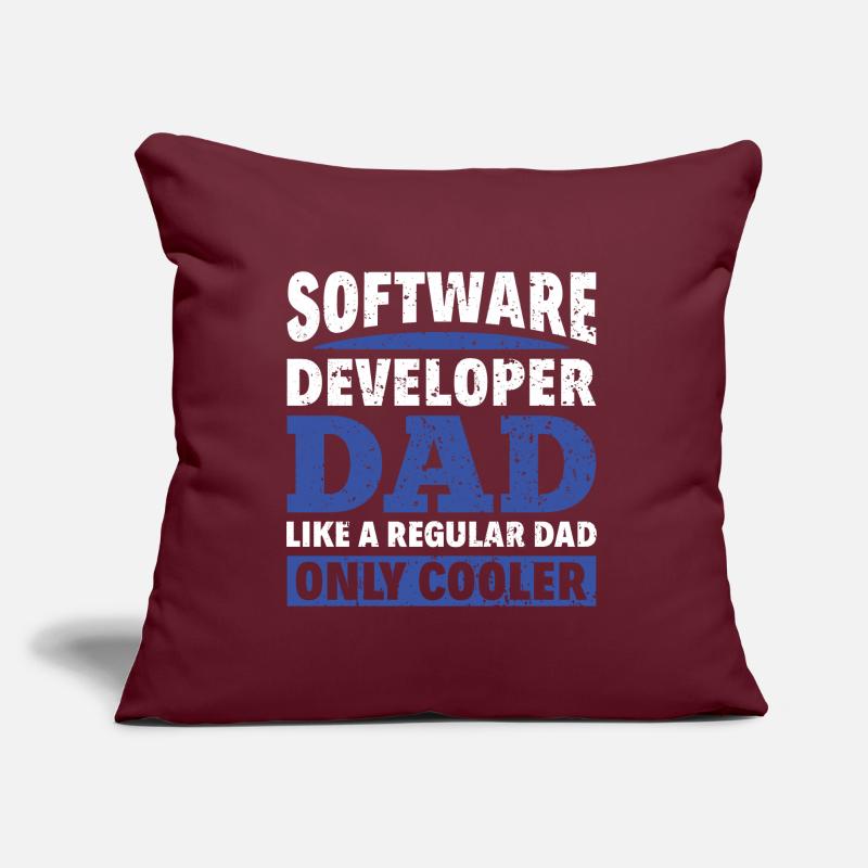 Software Developer Dad - Software Programmierer Sofakissen mit Füllung 45 x 45 cm