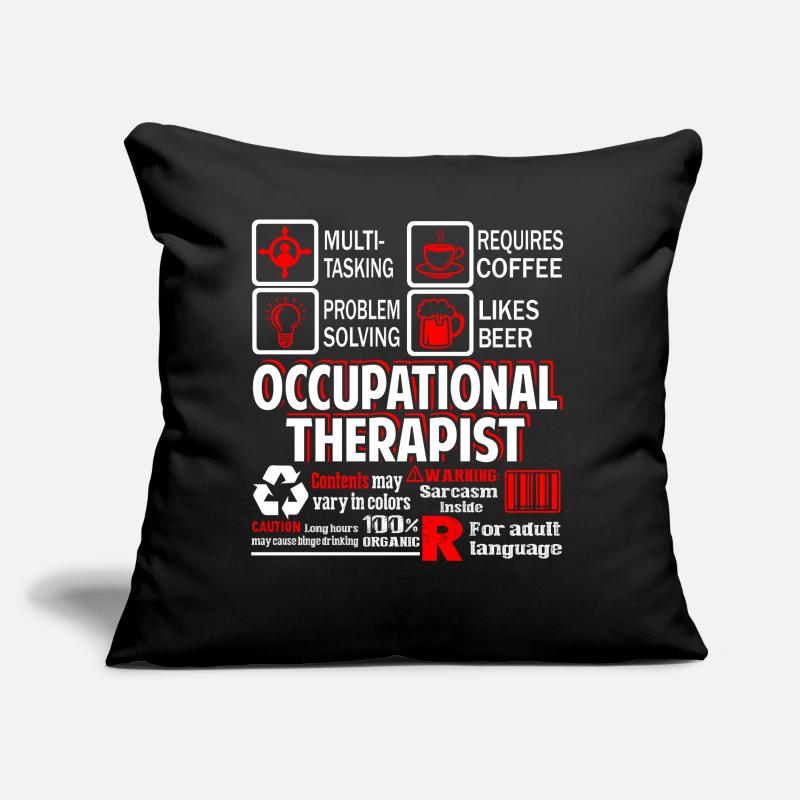 Occupational Therapist Occupational Therapist Work Sofa pillow with filling 45cm x 45cm