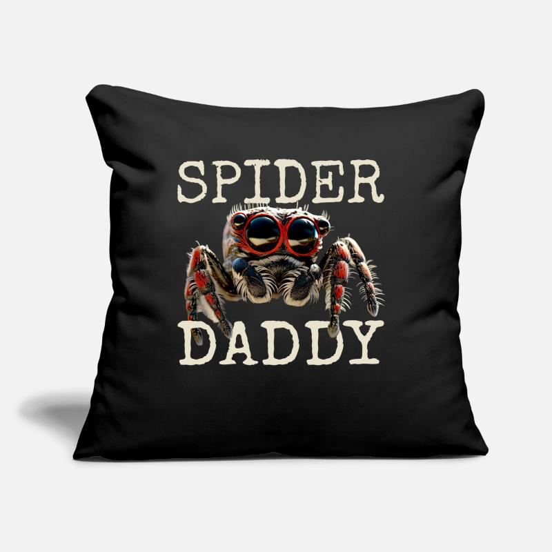 Spider Father Spider Daddy Tarantulas Dad Spider Sofa pillow with filling 45cm x 45cm