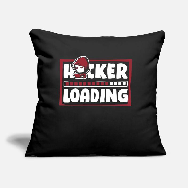 Hacker Loading Phishing Sniffer Social Sofa pillow with filling 45cm x 45cm