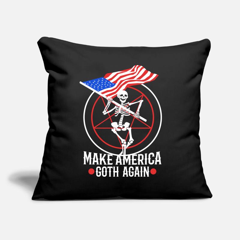 Make america goth again Sofakissen mit Füllung 45 x 45 cm