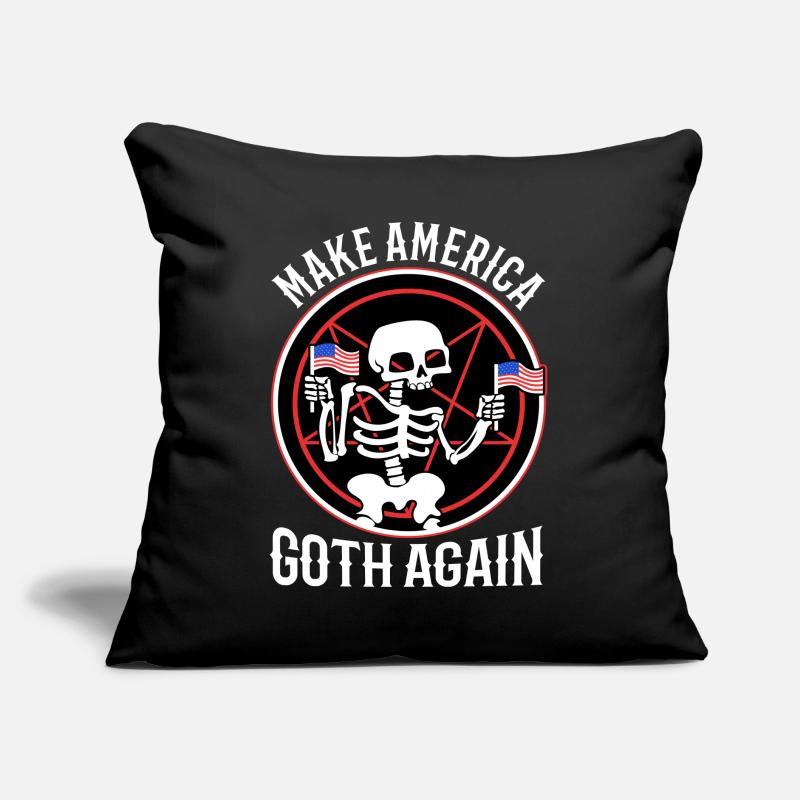 Make america goth again Sofakissen mit Füllung 45 x 45 cm