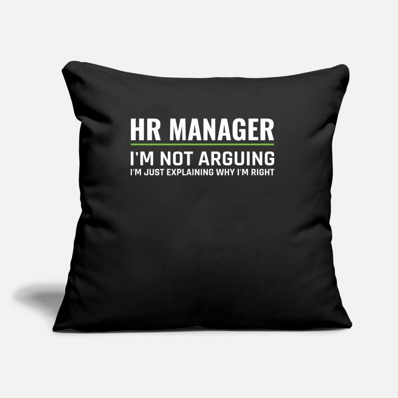 Le responsable RH ne se contente pas d’expliquer - RH Coussin et housse de 45 x 45 cm