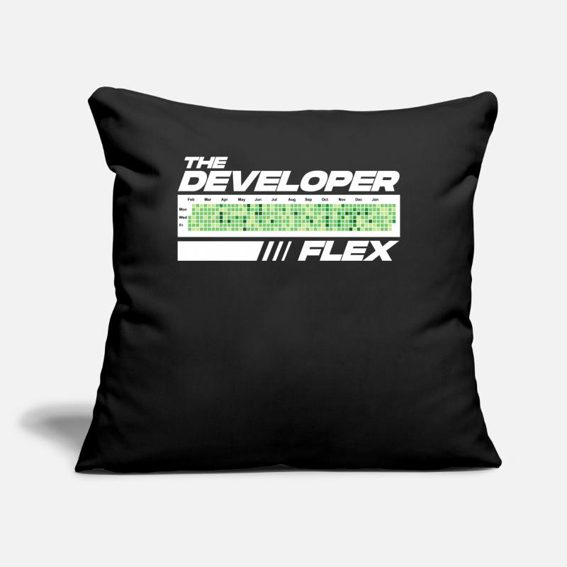Programmeur Humour Coding Blagues Développeur Coussin et housse de 45 x 45 cm