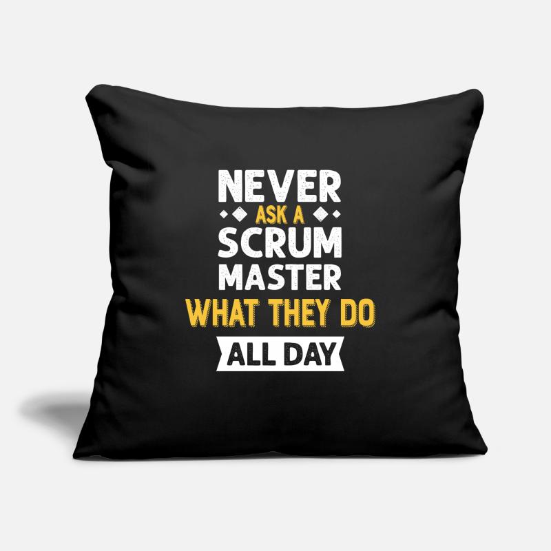 Programmierer Humor Coding Witze Entwickler Sofakissen mit Füllung 45 x 45 cm