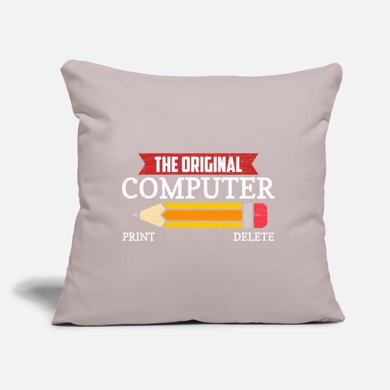 Computer Nerd Programmierer Informatiker Sofakissen mit Füllung 45 x 45 cm