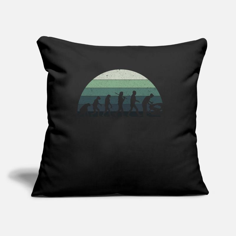 Retro Evolution Mechanic - Mechatronics Technician Sofa pillow with filling 45cm x 45cm