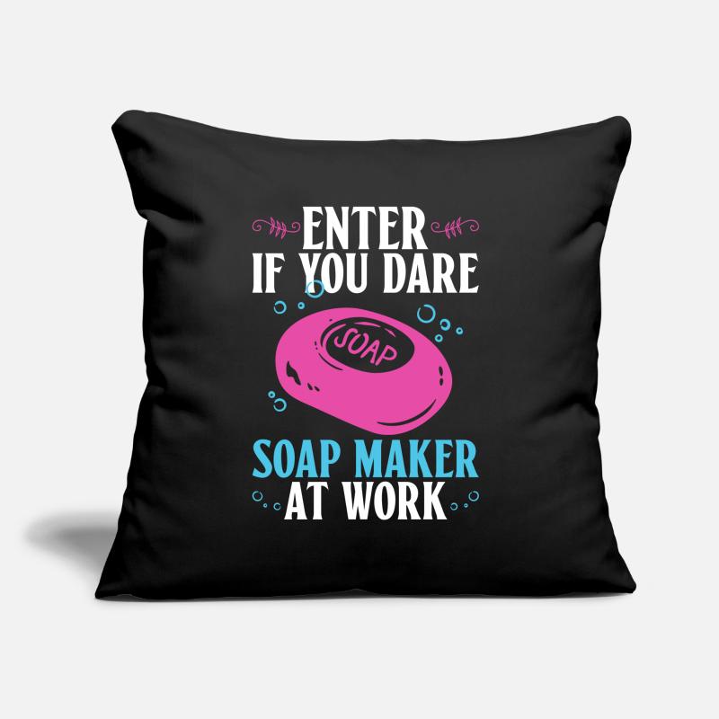 soap soap making soap maker soap boiler Sofa pillow with filling 45cm x 45cm