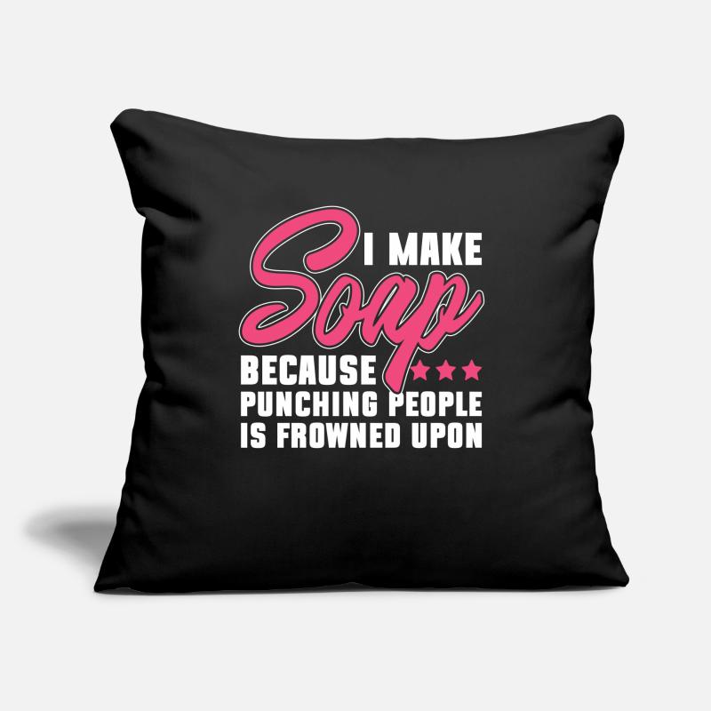 Soap Soap Making Soap Maker Soap Maker Sofa pillow with filling 45cm x 45cm