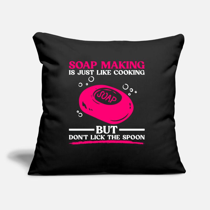 soap soap making soap maker soap boiler Sofa pillow with filling 45cm x 45cm
