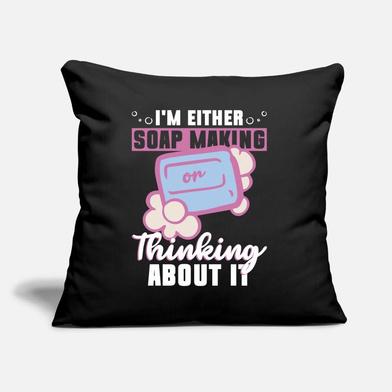 soap soap making soap maker soap boiler Sofa pillow with filling 45cm x 45cm