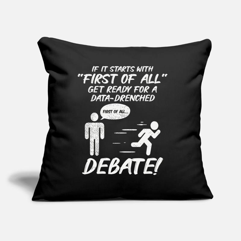 Debating Speech Debating Speaker Gift Idea Sofa pillow with filling 45cm x 45cm