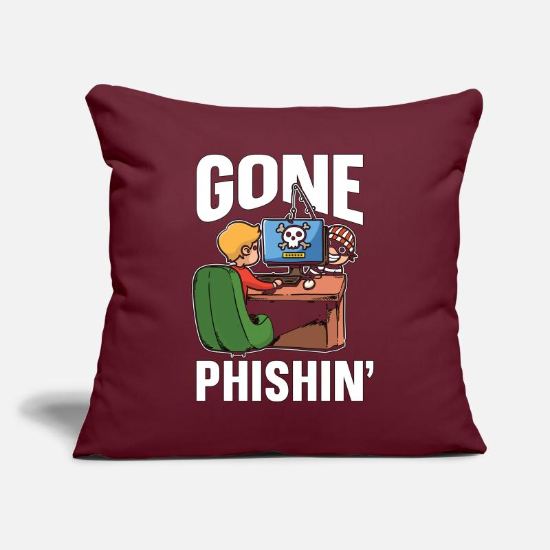 Cybersecurity Gone Phishin' Programming Analyst Sofakissen mit Füllung 45 x 45 cm