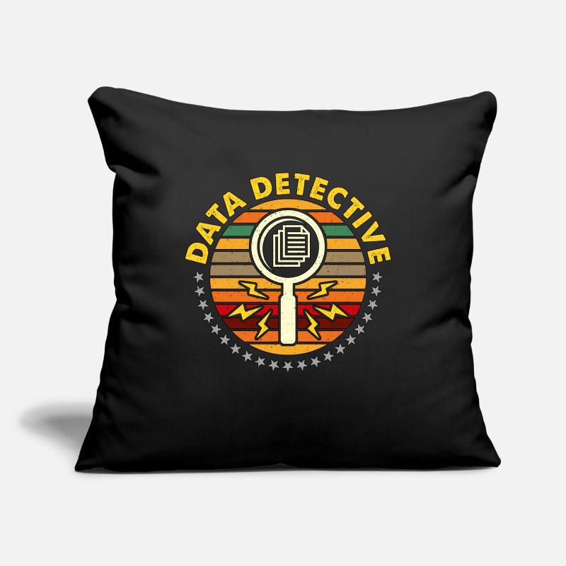 Data Analyst Data Detective Statistics Programmer Sofa pillow with filling 45cm x 45cm