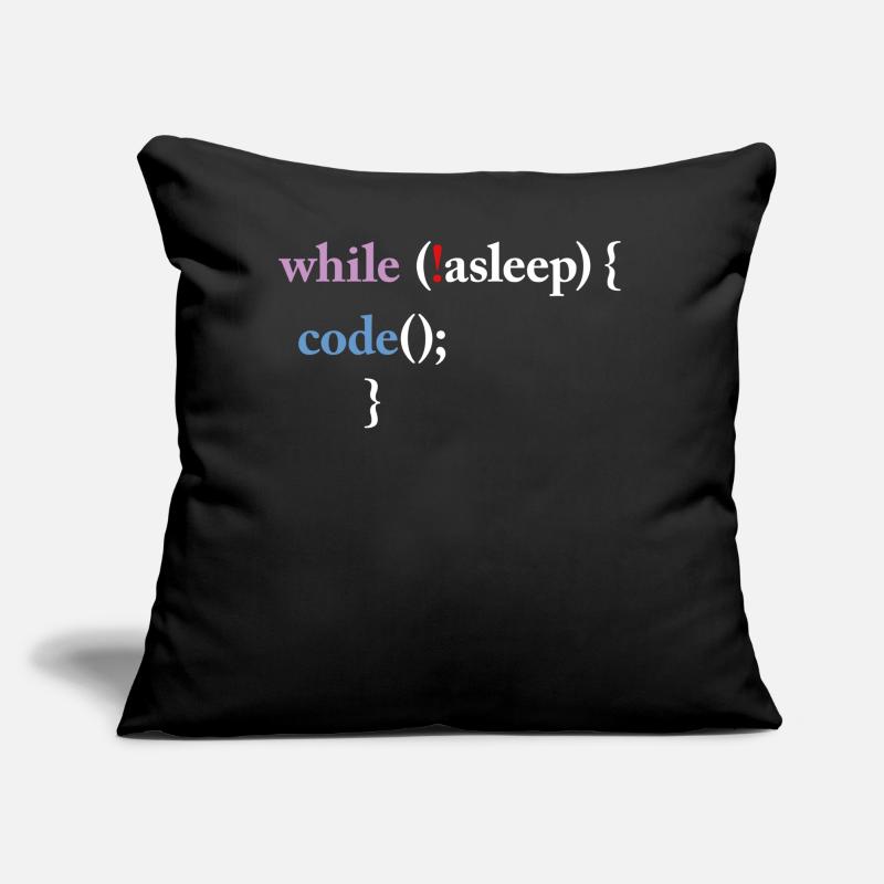 Programming Code Computer Science Funny Programmer Sofakissen mit Füllung 45 x 45 cm