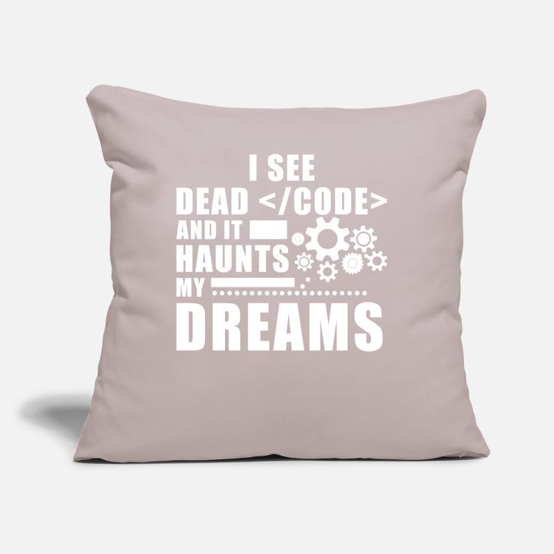 Programmer Saying Computer Science Programming Sofakissen mit Füllung 45 x 45 cm