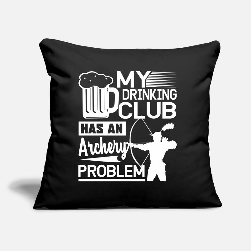 Archery Archery Problem Sofa pillow with filling 45cm x 45cm