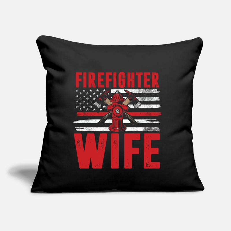 Firefighter Fire Crews ́ Sofa pillow with filling 45cm x 45cm