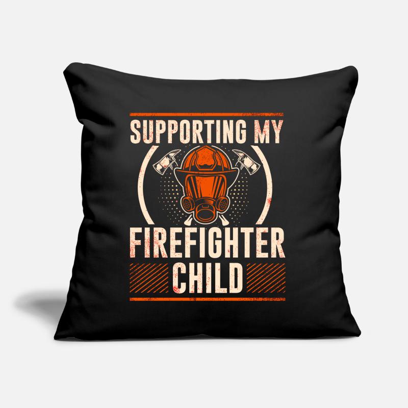 Feuerwehrmutter Feuerwehr Mutter Sofakissen mit Füllung 45 x 45 cm