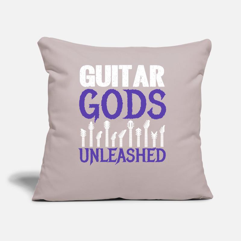 Guitar Gods Unleashed - Guitar Design Sofa pillow with filling 45cm x 45cm