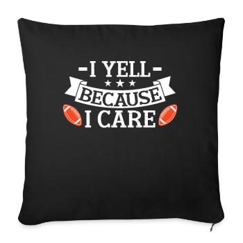 Soccer Dad Proud Soccer Dad Father's Day - Sofa pillow with filling 45cm x 45cm - black - Front