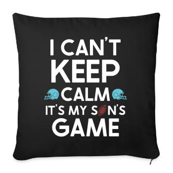 Soccer Dad Proud Soccer Dad Father's Day - Sofa pillow with filling 45cm x 45cm - black - Front