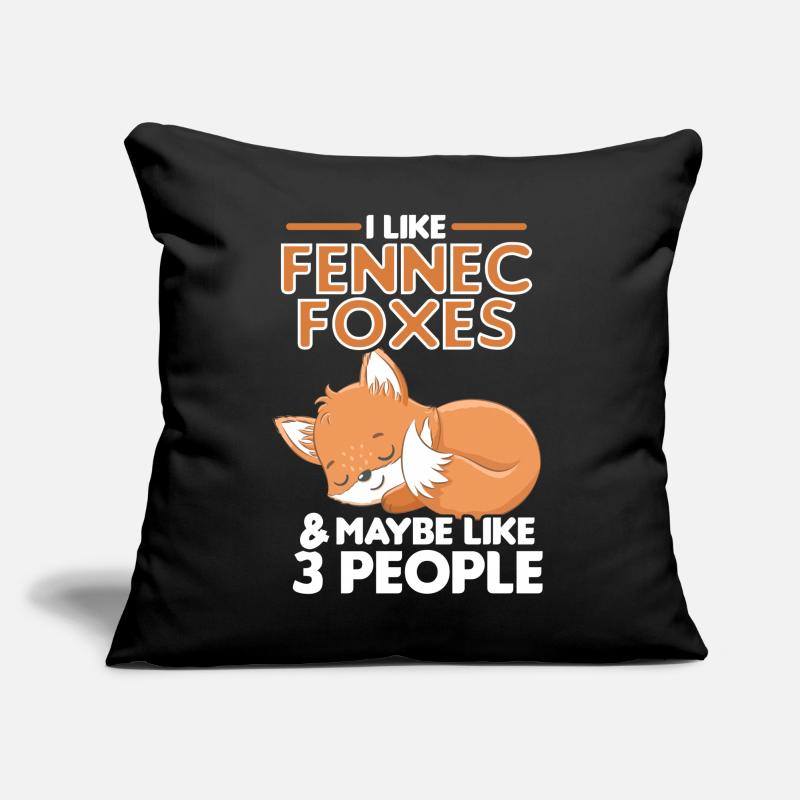 Fennec Fox Cute Fennec Foxes Fennec Animal Sofa pillow with filling 45cm x 45cm