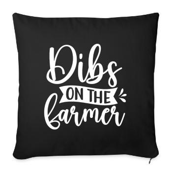 Farm Wife Farm Girlfriend Famers Wife Country Farm - Sofa pillow with filling 45cm x 45cm - black - Front