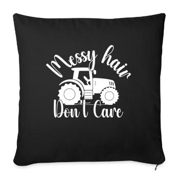 Farm Wife Farm Girlfriend Famers Wife Country Farm - Sofa pillow with filling 45cm x 45cm - black - Front