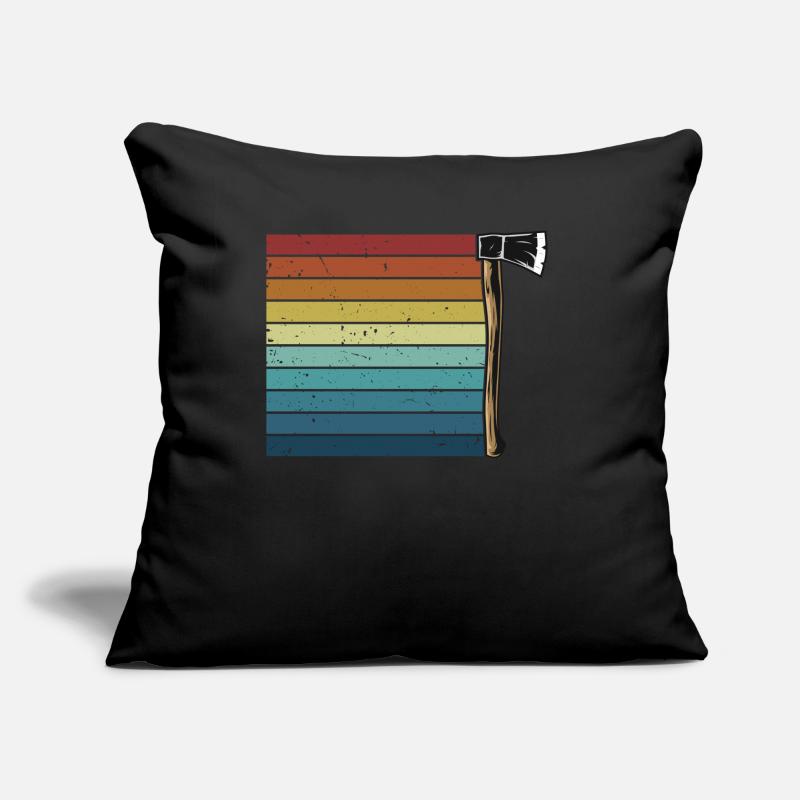 Retro Axe Throwing Competition Game Professional Sofa pillow with filling 45cm x 45cm