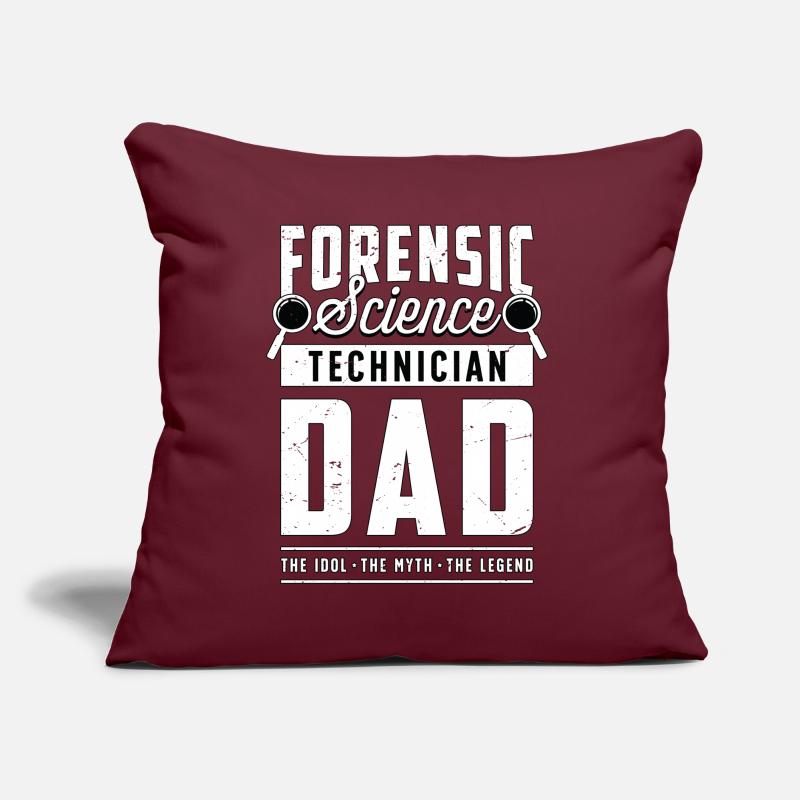 Forensic Science Technician Dad The Idol Forensics Sofa pillow with filling 45cm x 45cm