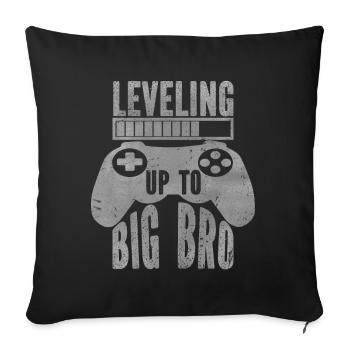 Video Games Gaming Boys Brother Teen - Sofa pillow with filling 45cm x 45cm - black - Front