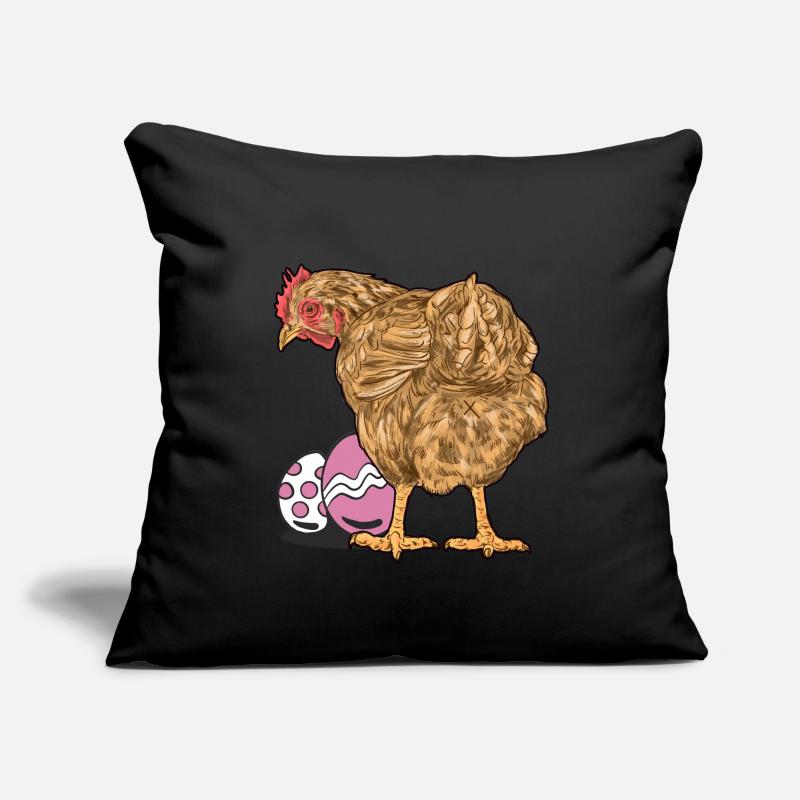 Chicken, Poultry, Poultry, Eggs, Egg, Easter, Easter Egg Sofa pillow with filling 45cm x 45cm