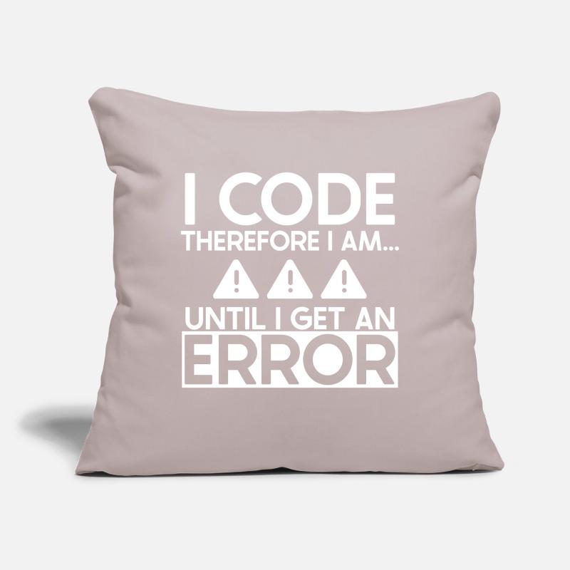 Software Developer, Computer Engineer, Nerd Sofa pillow with filling 45cm x 45cm