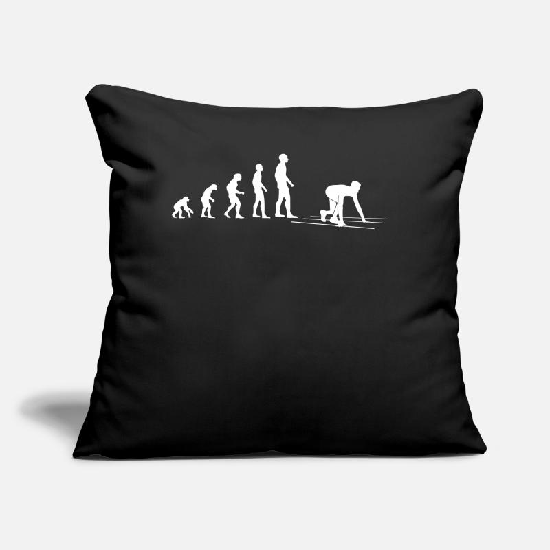Cadeau Sprint Evolution Runner Coussin et housse de 45 x 45 cm