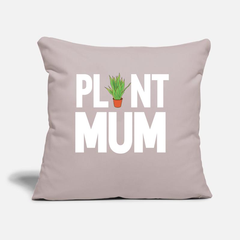Pflanzenmutter Mutter Gartenpflanzen Blume Sofakissen mit Füllung 45 x 45 cm