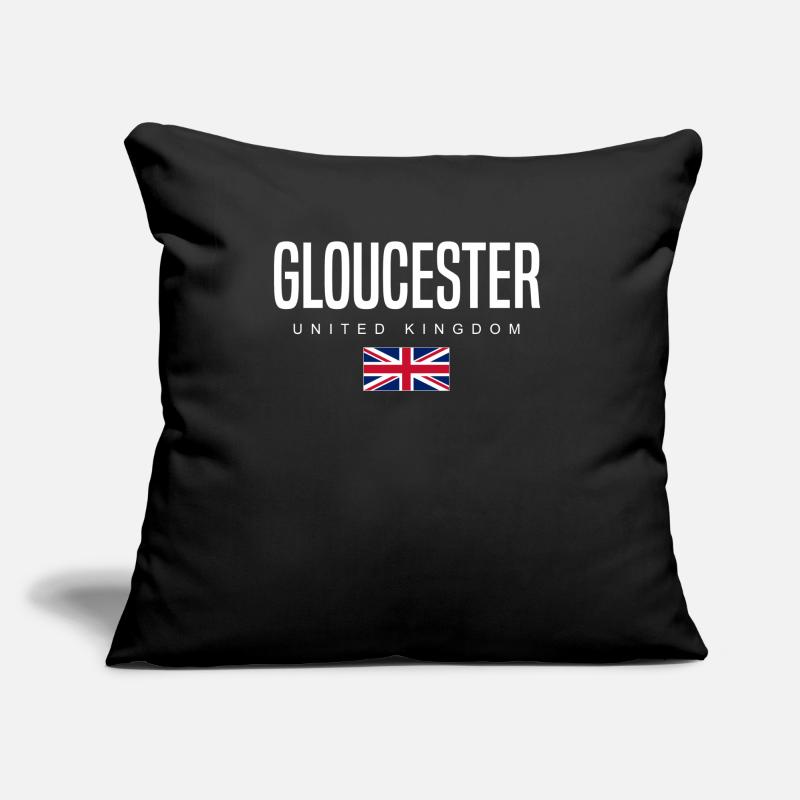 Gloucester, Royaume-Uni Coussin et housse de 45 x 45 cm
